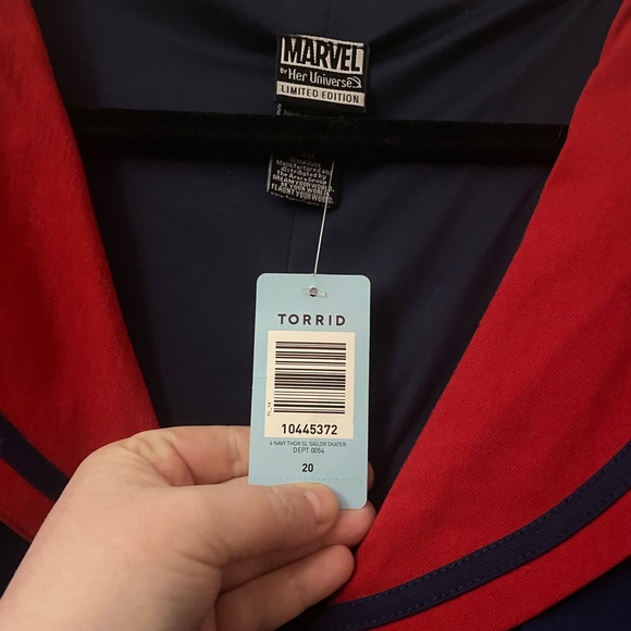 SOLD Marvel By Her Universe Collection Thor Sailor Dress from Torrid - Picture 3 of 4